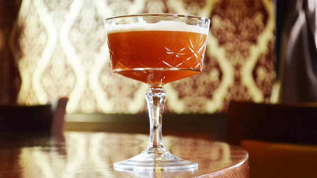 Whiskey punch from Planter's House in Lafayette Square