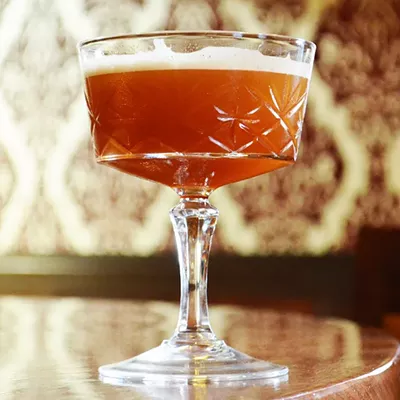 Whiskey punch from Planter's House in Lafayette Square