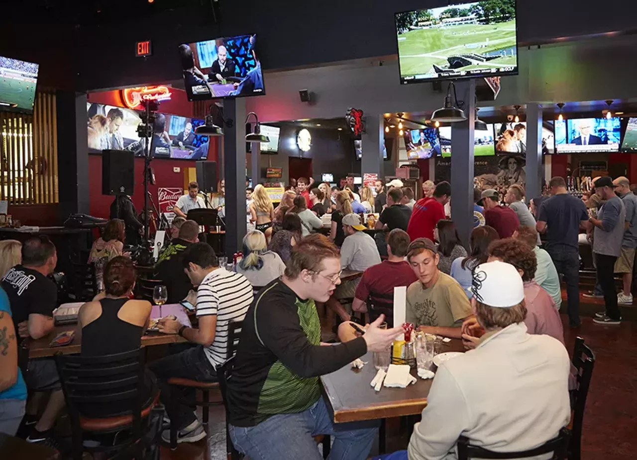 Plenty of patrons were in attendance.