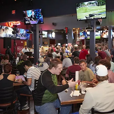 Plenty of patrons were in attendance.