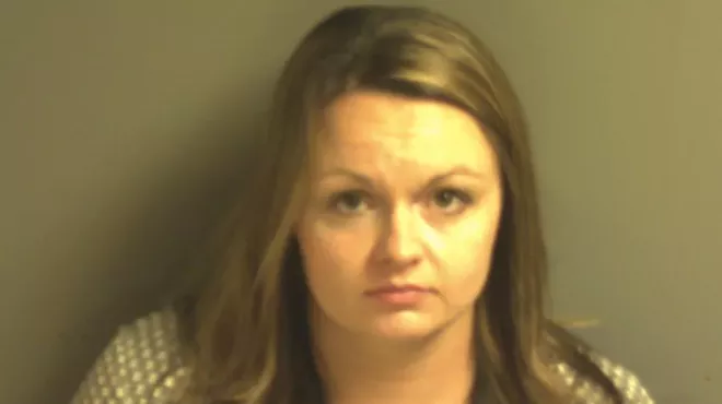 Booking photo of Christen Schulte.