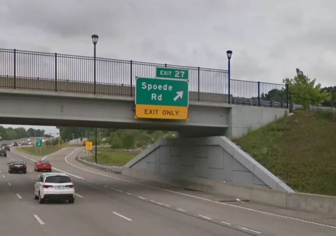 Spoede If you're driving down highway farty and you say take the SPAY-dee exit, people will know what you mean. But if you pronounce it properly (SPOH-duh), nobody is going to know what you're talking about. Photo courtesy of Google Maps