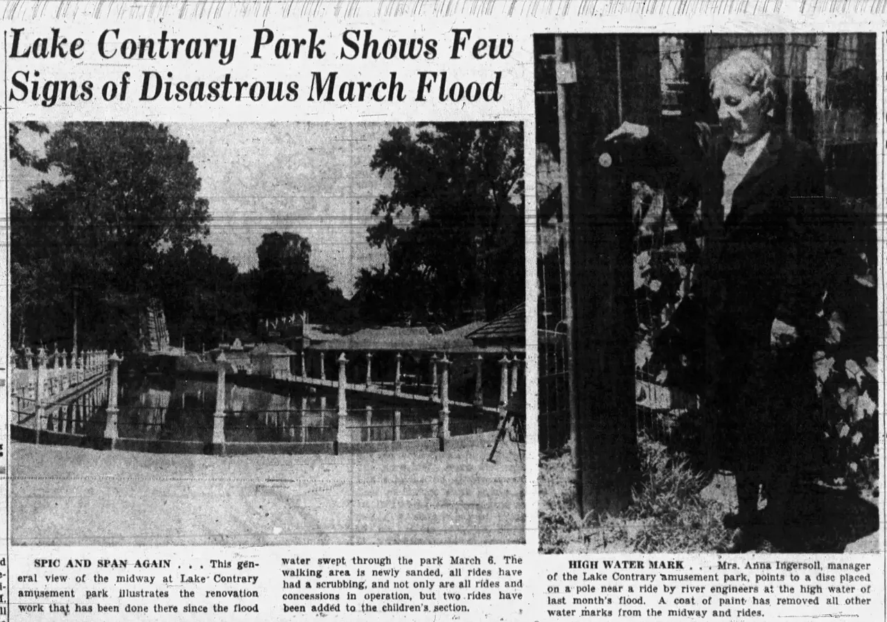 Lake Contrary Amusement Park