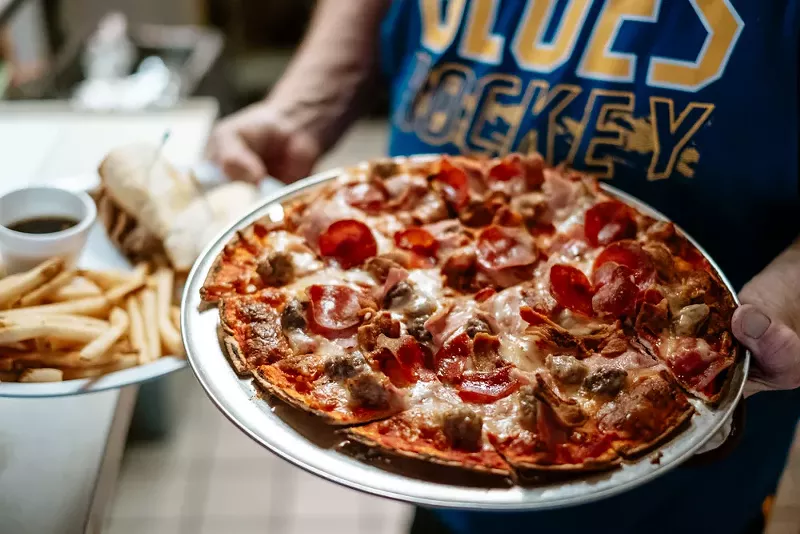 Pizza, fried chicken and a wide variety of menu items have made Fergie's the Lemay area's go-to dining spot. - Phuong Bui