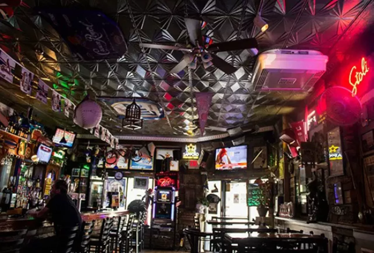 Stella Blues (3269 Morgan Ford Road, 314-762-0144) If you love the idea of Fast Eddie's, but hate the crowds and that drive east, Stella Blues is a rockin' alternative. Adorned with neon signs and eclectic memorabilia, Stella's also features a fun patio and a gritty pool room in the back. The cash-only bar is stocked with an array of bottled beers, and while there aren't any fancy cocktails, the bartenders can accommodate staple orders such as gin and tonics and whiskey sours. But though the drinks are less than $5, the real draw here is the kitchen, which is unusually good for such a low-key spot. The Korean pork kabobs ($1 each or four for $3) and beef kabobs ($4) can't be beat. Photo courtesy of Mabel Suen