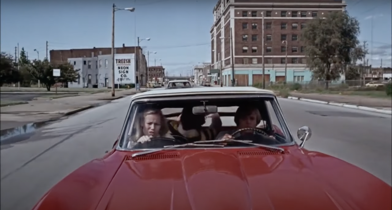 Stingray In this 1978 film starring Christopher Mitchum, Lex Lannom and Sherry Jackson, two pals buy a 1964 Corvette Stingray that turns out to be filled with drugs and stolen cash. Hilarity ensues — most of it filmed in and around Edwardsville as well as East St. Louis.