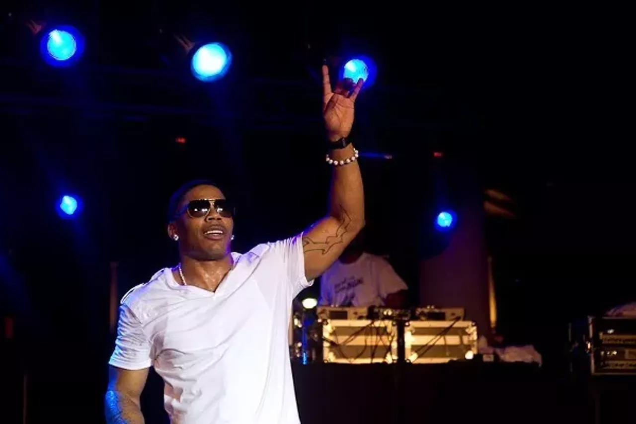 Nelly He&#146;s from the Lou and he&#146;s proud. Rapper and original St. Lunatic Nelly represents for St. Louis every chance he gets and St. Louis loves him for it. If you didnt' know Nelly was from St. Louis then you just haven't been listening. Photo credit: Erin Kinsella
