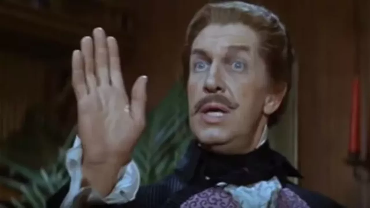 Vincent Price (actor) St. Louis Country Day School Photo credit: screengrab from YouTube
