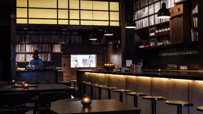 Takashima Records interior.