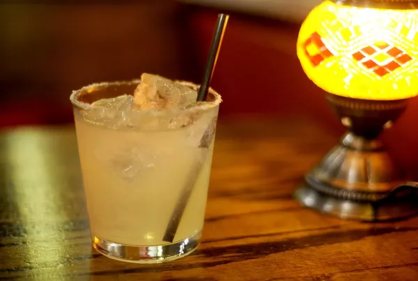 The Royale's margarita — a surprising, but serious, choice. - Photo by Kelly Glueck