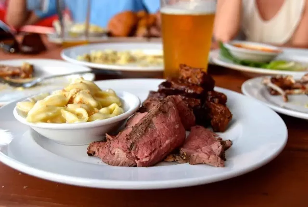 Burnt ends and mac and cheese from The Shaved Duck (2900 Virginia Ave., 314-776-1407). Photo courtesy of Instagram / newlywedchefs.