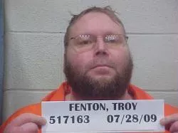Troy Fenton's robbery conviction places him higher up in the prison hierarchy.