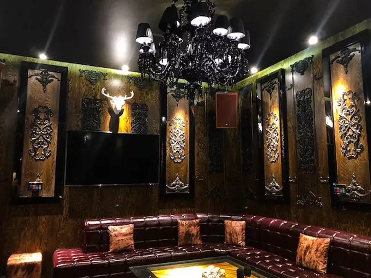 W Karaoke Lounge (6655 Delmar Boulevard, University City; 314-376-4055) This fancy Asian-style karaoke place is more club than restaurant, but there are still plenty of food items to piece together a full dinner and make a night of it. Fill up on potstickers, edamame and chicken wings and then tip back a few cocktails before jumping into Roxy Music's "More Than This." You'll be a legend. Photo credit: Spencer Pernikoff