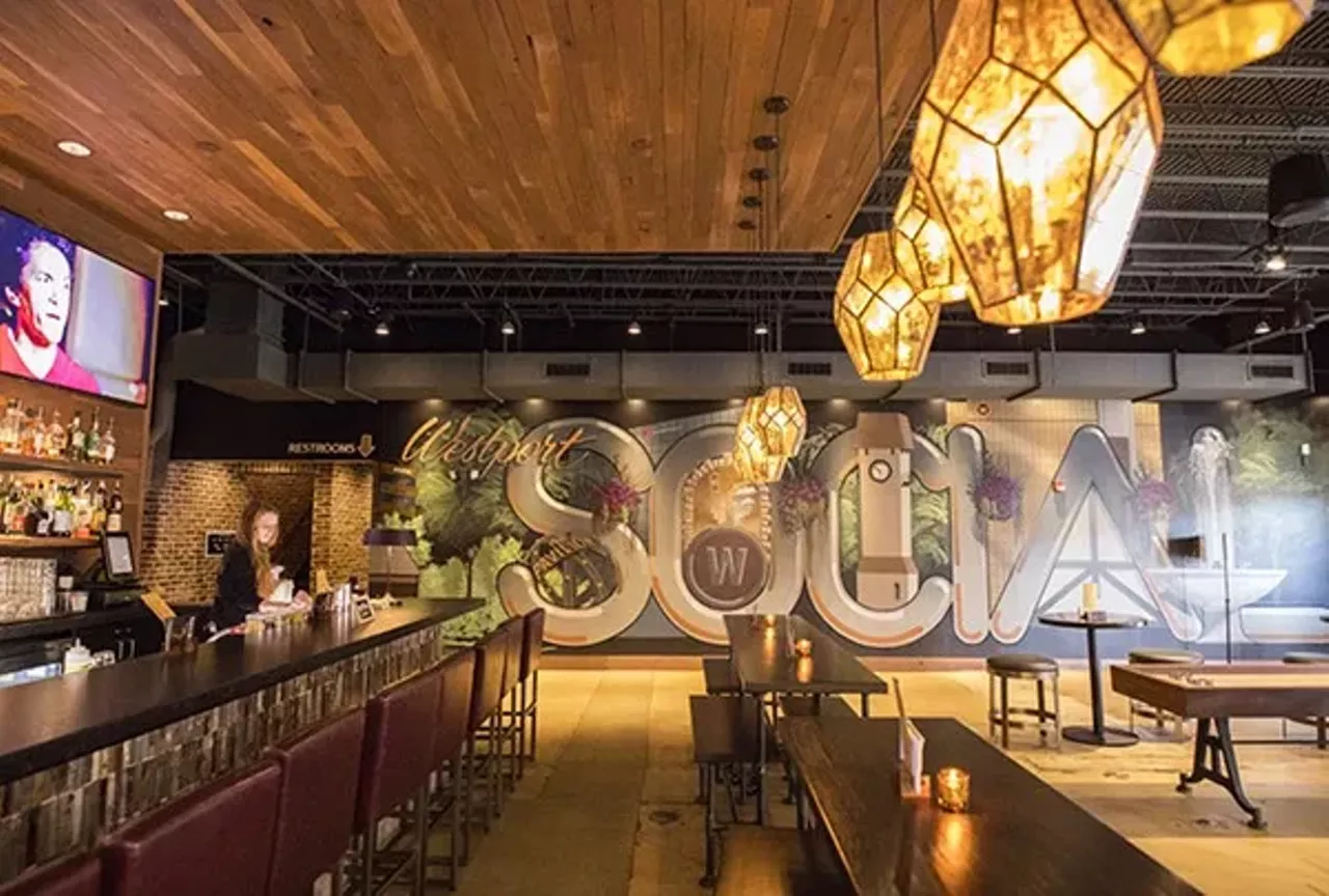 Westport Social (910 Westport Plaza Drive, Maryland Heights; 314-548-2876) For grown-up dinner and games (Dave & Busters is cool, but rugrats can cramp your style), drop into Westport Social where the huge room is full of games and activities, including shuffleboard, basketball and karaoke. Photo credit: Mabel Suen