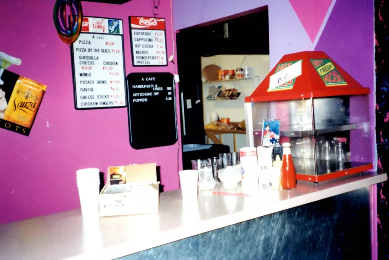 The "A Cafe" inside Attitudes