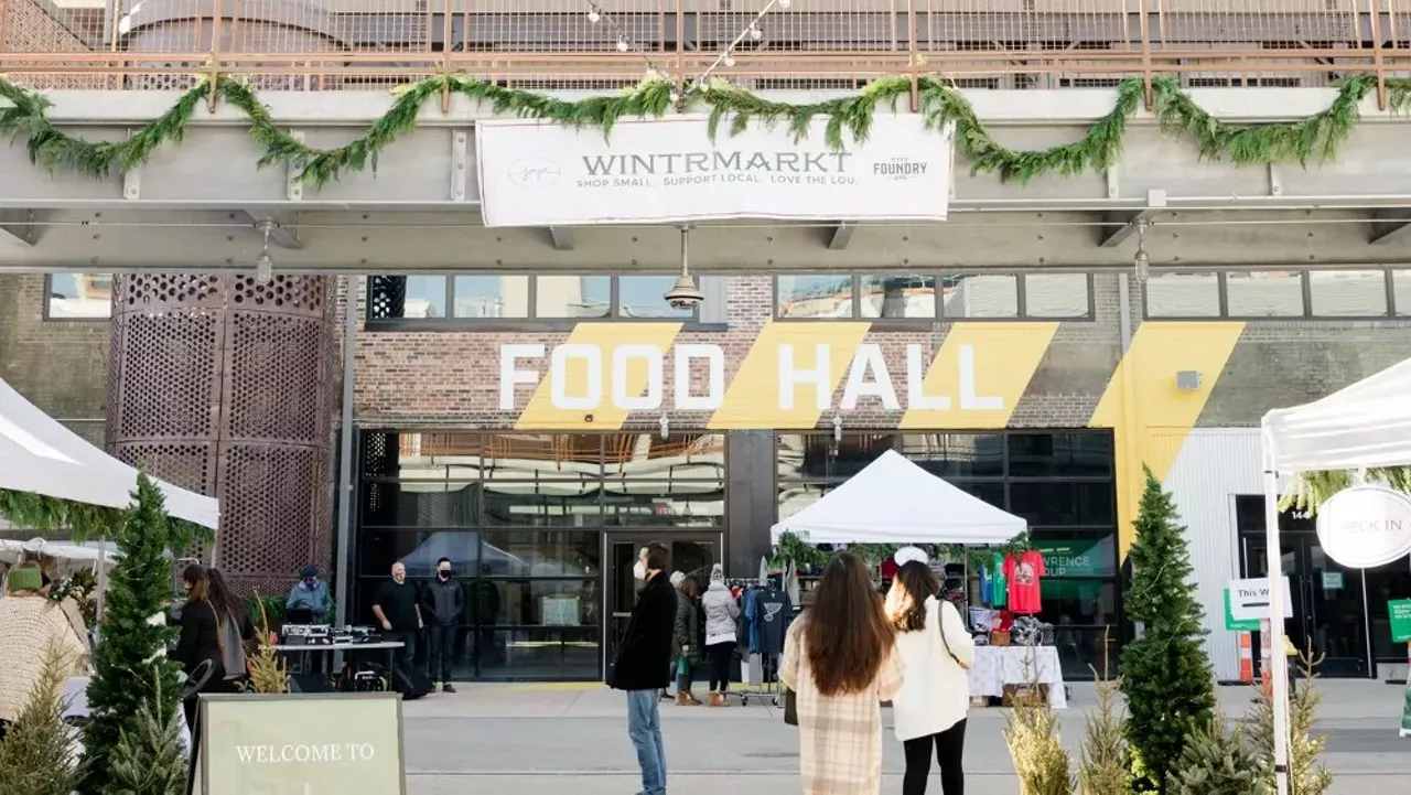 City Foundry WintrMarkt (3730 Foundry Way, 314-944-3953) Local vendors &#151; over 200 over the course of three weekends &#151; will take over the WintrMarkt at the City Foundry. Find out more here. Photo credit: Courtesy of City Foundry