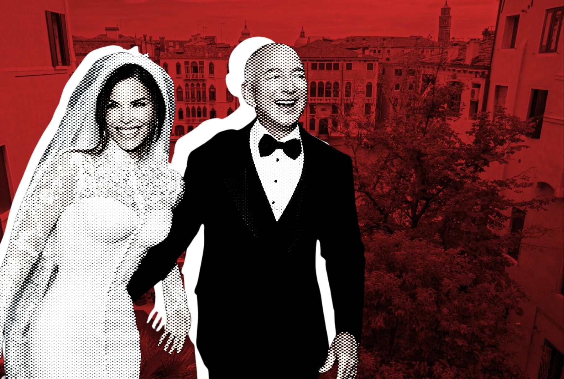 Bezos and Sanchez Tie The Knot and Irk The Locals